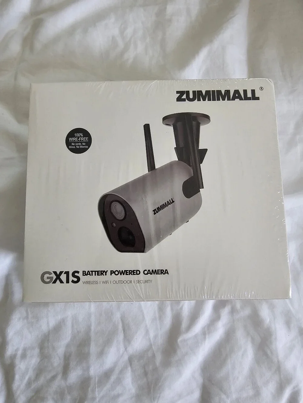 Zumimall Battery Powered Wifi Outdoor Security Camera